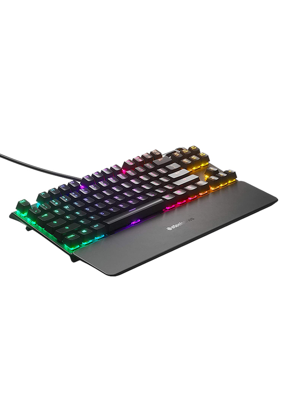 SteelSeries Apex 7 TKL Wired Mechanical English Gaming Keyboard, 64646, Black
