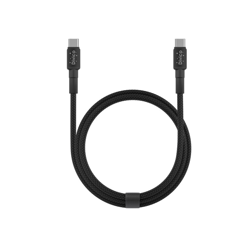 

DIVICO USB C Cable 1M, PD Fast charge Cable USB C to USB C for iPhone 15 Pro/15 Pro Max/15/15 Plus, iPad mini 6, MacBook Pro, iPad Pro, Samsung S24/S2
