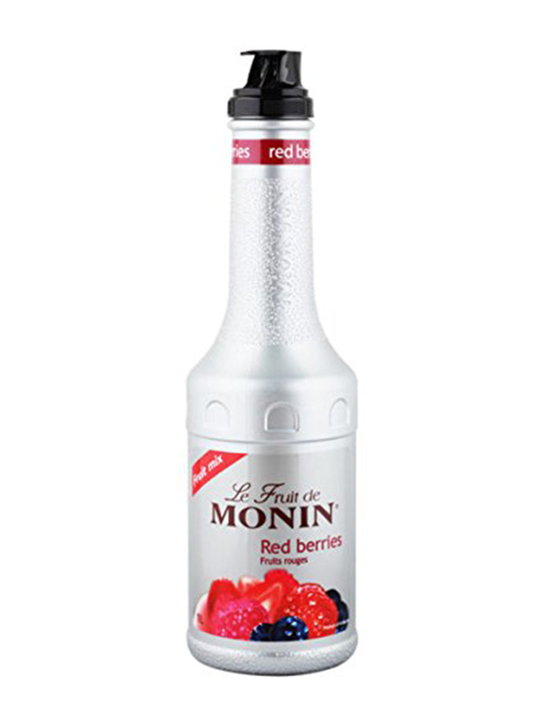 Monin Red Berries Fruit Mix Puree, 1 Liter