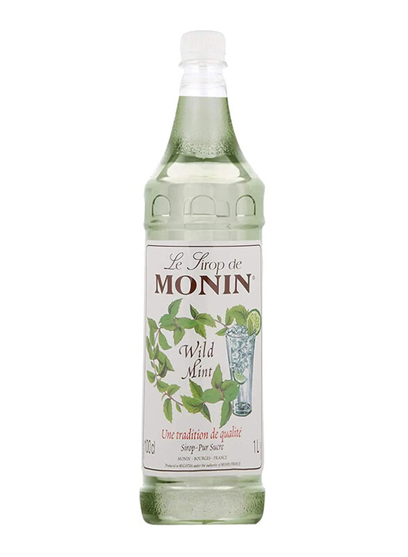 

Monin Wild Mint Syrup Pet Syrup, 1 Liter