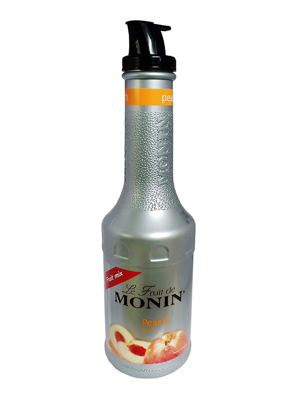Monin Peach Fruit Mix Puree, 1 Liter