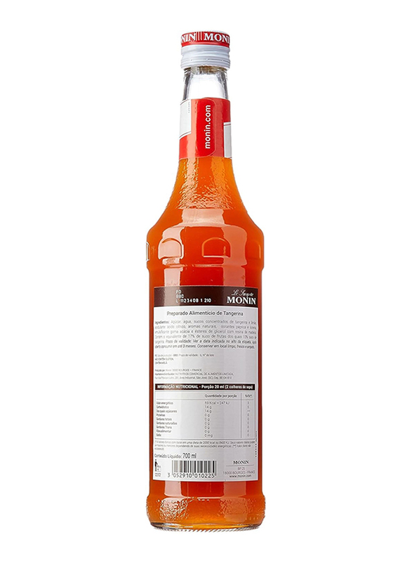Monin Mandarin Syrup, 700ml
