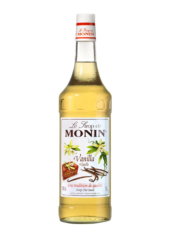 

Monin Vanilla Syrup, 1 Liter