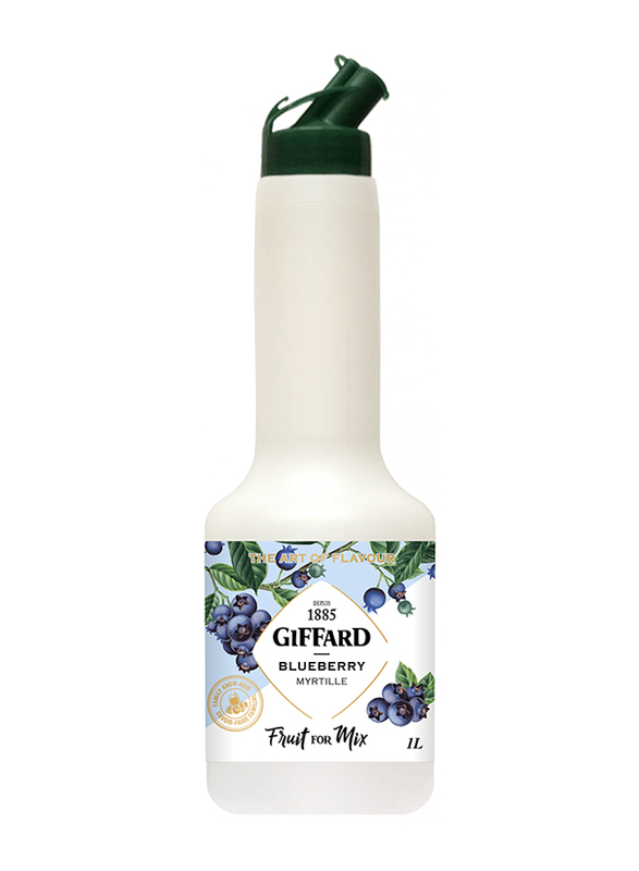 Giffard Blueberry Fruit for Mix Puree, 1 Liter