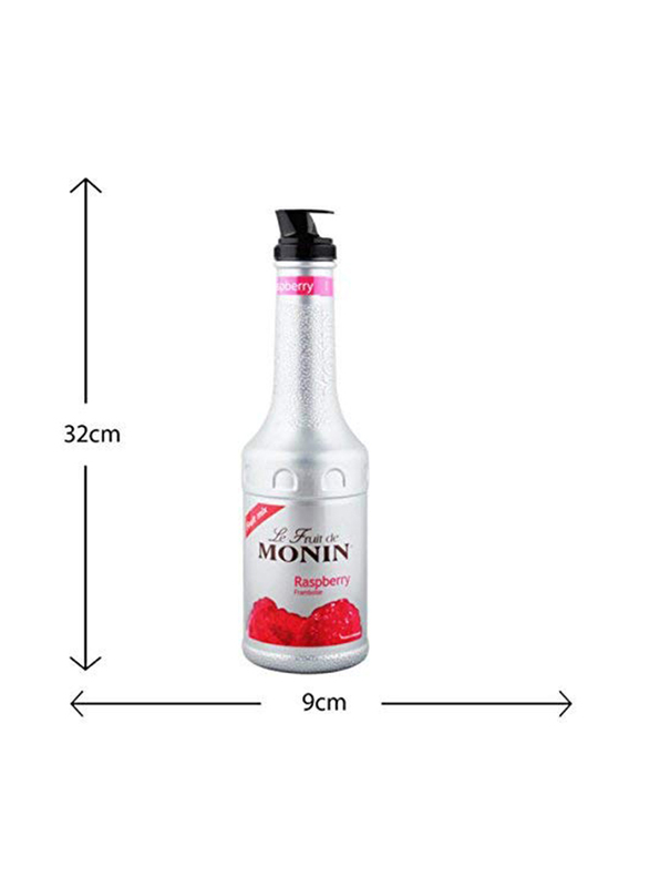 Monin Raspberry Fruit Mix Puree, 1 Liter