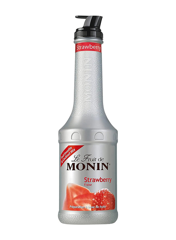 Monin Strawberry Fruit Mix Puree, 1 Liter