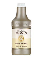 Monin White Chocolate Sauce, 1.89 Liter