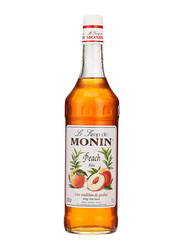 

Monin Peach Syrup, 1 Liter