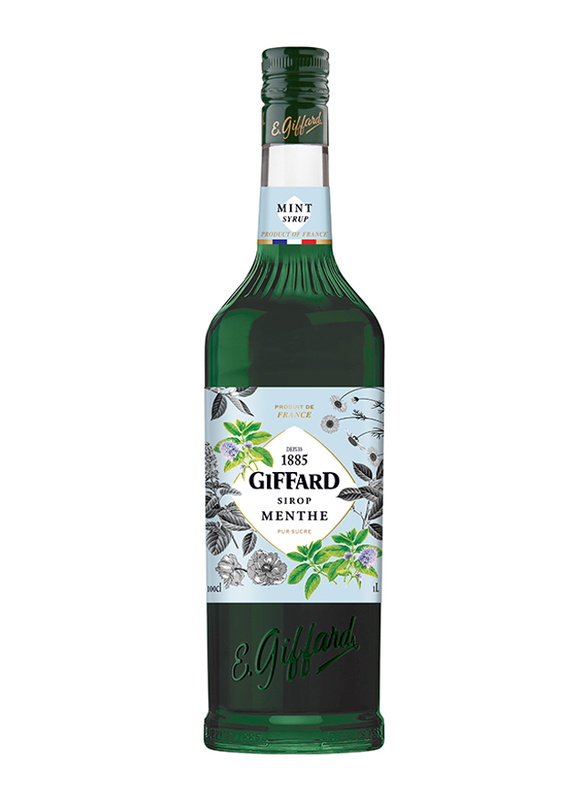 Giffard Mint Syrup, 1 Liter