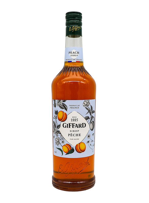 

Giffard Peach White Syrup, 1 Liter