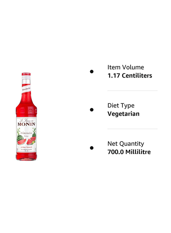 Monin Watermelon Syrup, 700ml