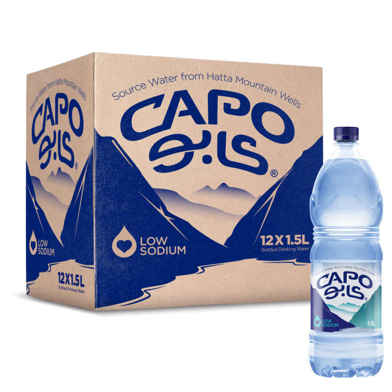 CAPO Bottled Drinking Water 1.5L Pack of 12