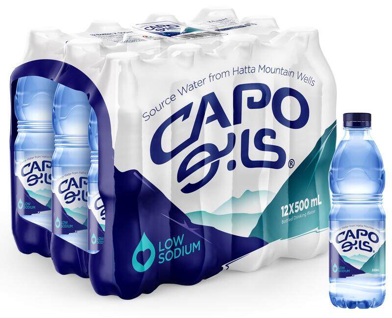 

CAPO Bottled Drinking Water 500ml Pack of 12