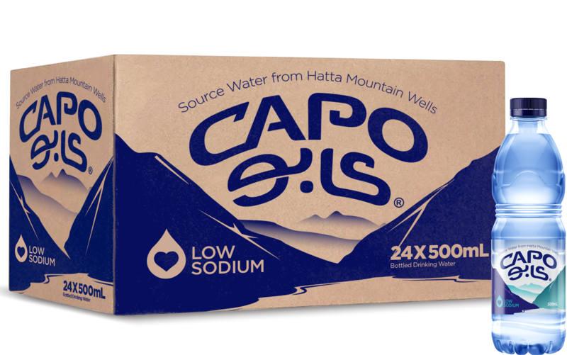 CAPO Bottled Drinking Water 500ml Pack of 24