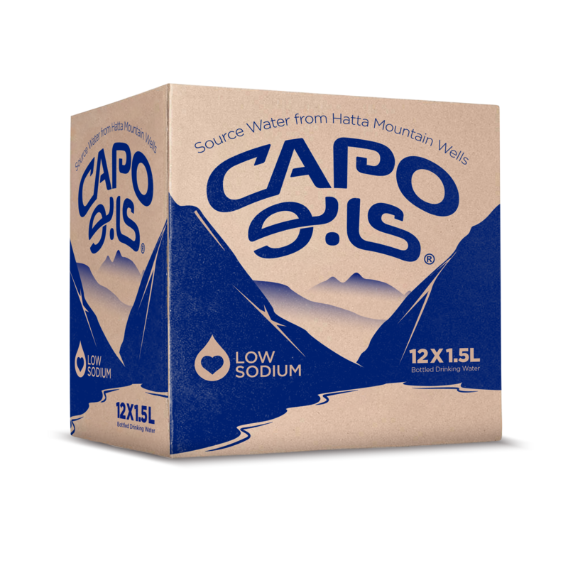 CAPO Bottled Drinking Water 1.5L Pack of 12