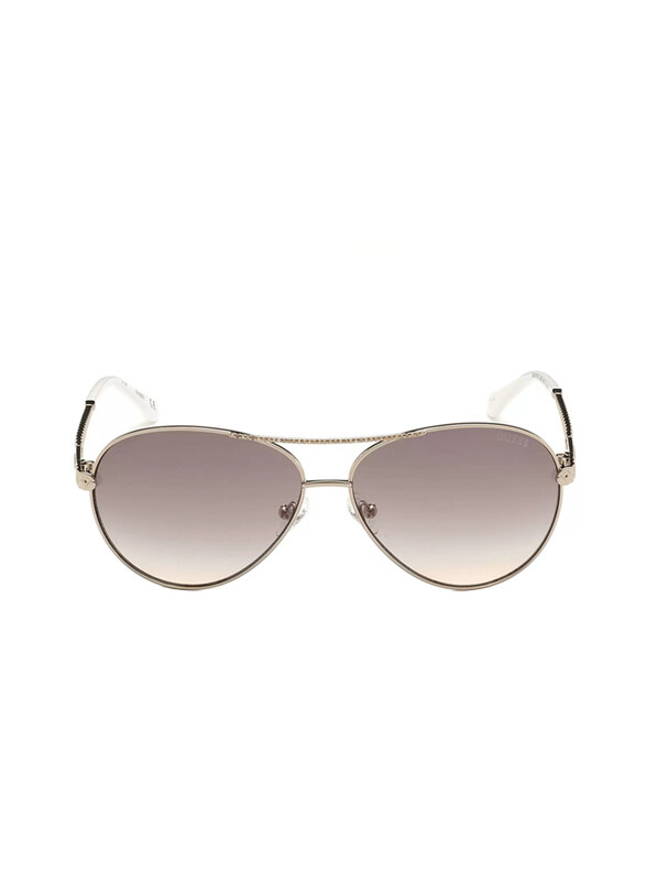 

Guess Full Rim Pilot Rose Gold Sunglasses for Women, Pink Gradient Lens, GU7470-S 28E, 60/13/135