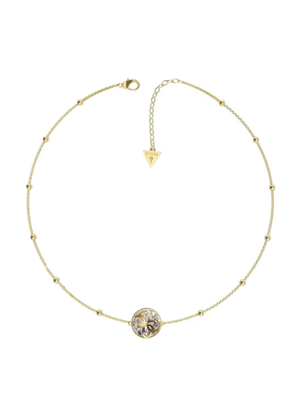 Guess With A Charm Pendant Necklace for Women, Gold