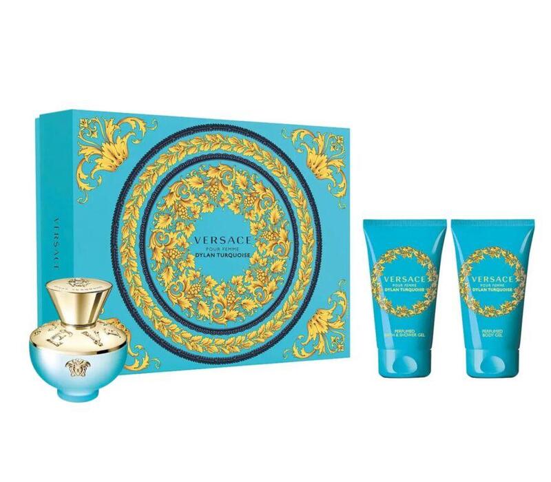 VERSACE DYLAN TURQUOISE EDT 100ML SET