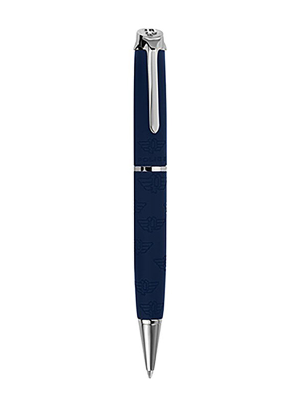 

Police Moderna Pen, PEAGP2100102, Blue/Silver