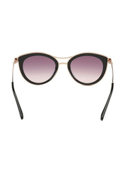 Guess Cat Eye Full Rim Black Sunglasses for Women, Violet Gradient Lens, GU7490 01Z 51