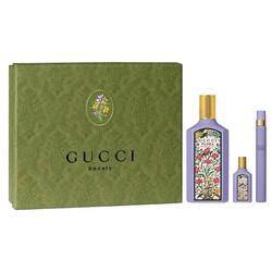 GUCCI FLORA GORGEOUS MAGNOLIA SET EDP 100ML+5ML+ROLLERBALL7.5ML