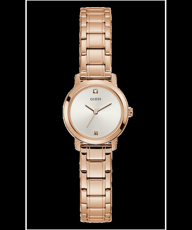 

Guess Analog Watch for Women with Stainless Steel Band, GW0244L3, Rose Gold-White
