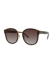 Givenchy Full Rim Butterfly Brown Sunglasses for Women, Brown Lens, GV40019F, 52F 56-23