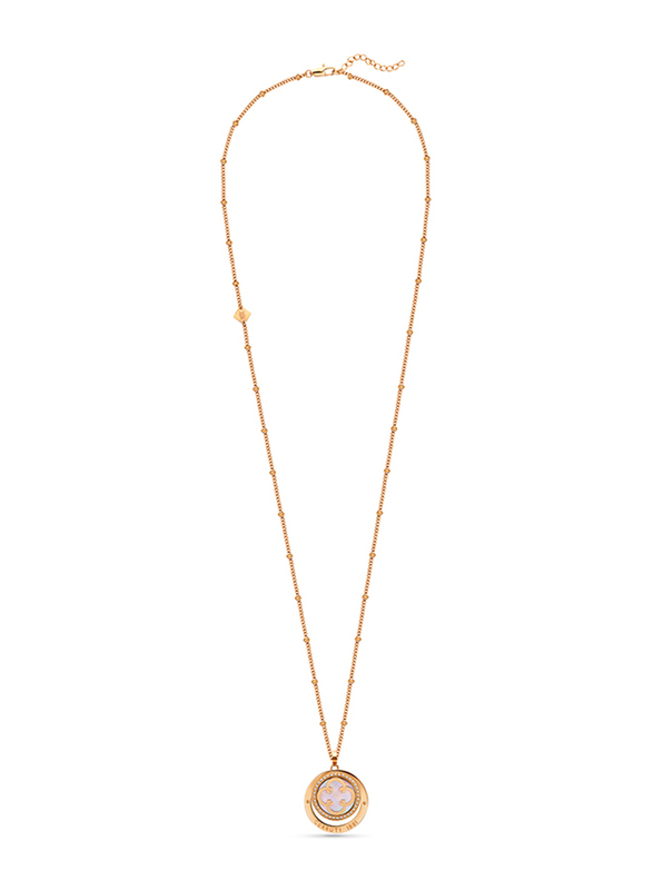 Cerruti 1881 Stainless Steel Necklace with Pendant for Women, Rose Gold