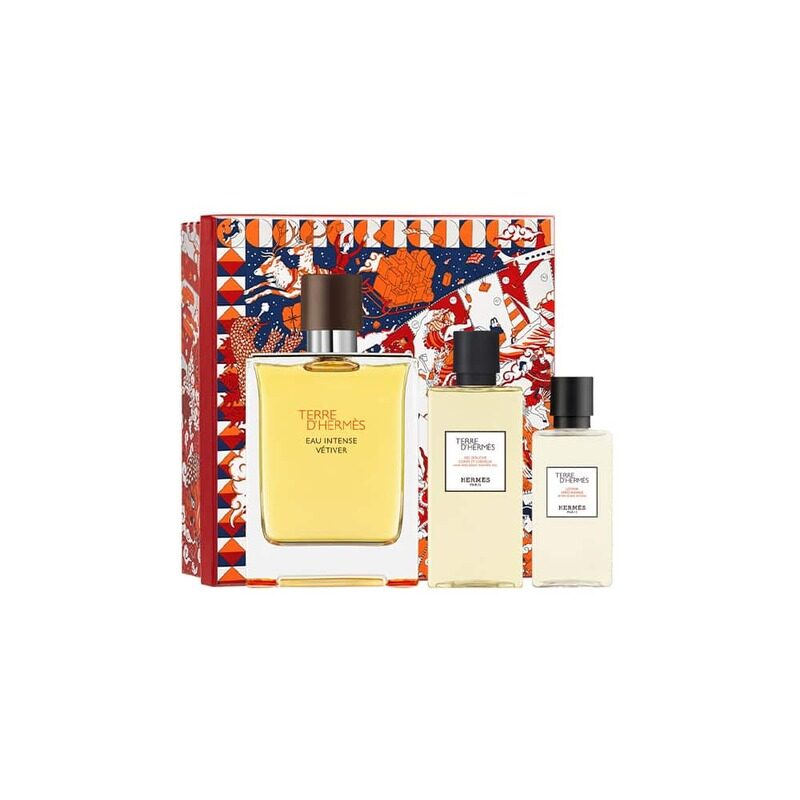 

HERMES TERRE D'HERMES EAU INTENSE VETIVER EDP Perfume 100ML+BS80ML+AS 40ML SET