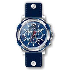Sergio Tacchini Analog Watch for Men with Leather Genuine Band, ST.1.10046-3, Navy Blue-Blue