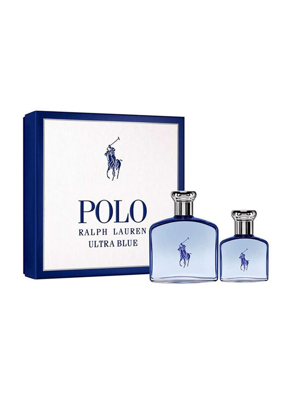 

Ralph Lauren 2-Piece Polo Ultra Blue Gift Set for Men, 125ml EDT Perfume + 30ml EDT Perfume