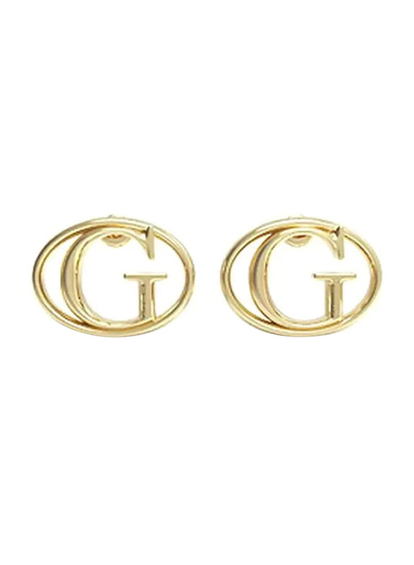 

Guess Gold Iconic Earrings For Women