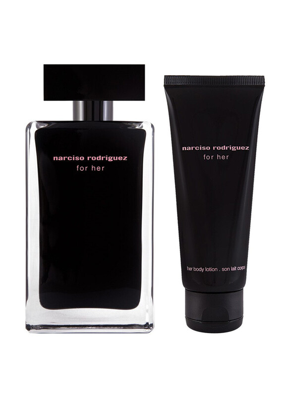

Narciso Rodriguez 2-Piece Set for Women, 100ml EDT Perfume, 75ml Body Lotion