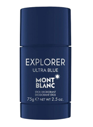 Mont Blanc Explorer Ultra Blue Deodorant Stick for Men, 75ml