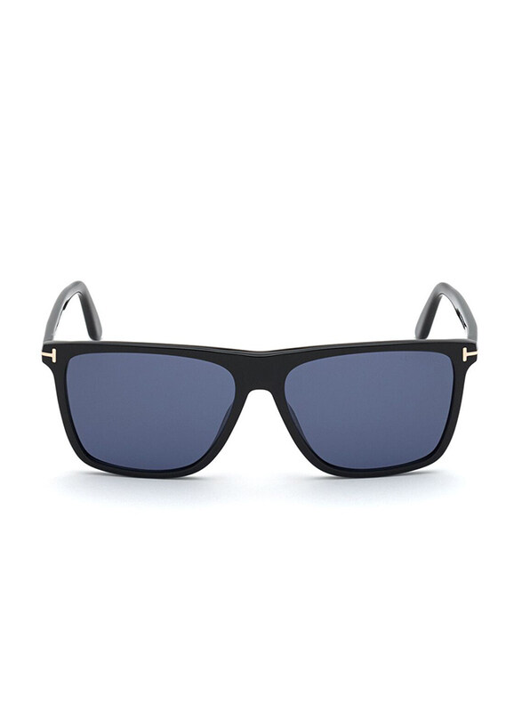 

Tom Ford Full Rim Square Black Sunglasses for Men, Grey Lens, TF832, 01V 57-15