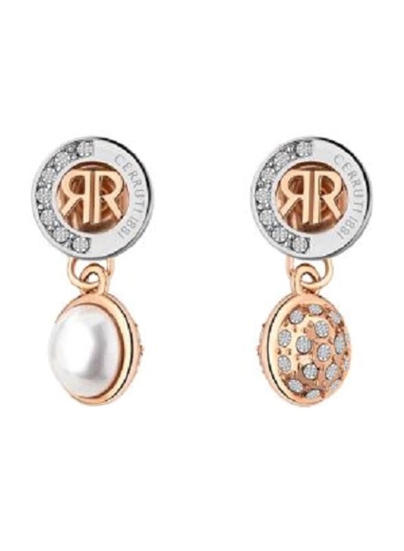 

Cerruti 1881 Silver/Rose Gold Earrings For Women