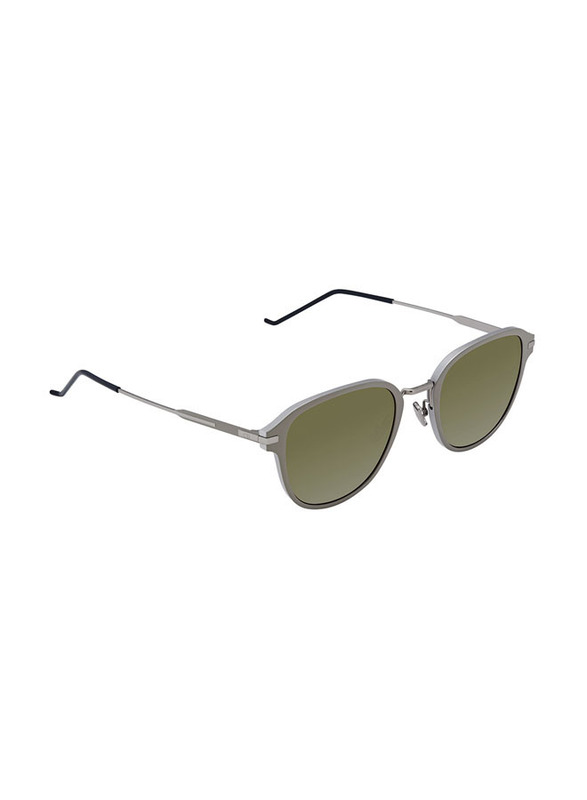 Christian Dior Square Full Rim Grey Sunglasses for Men, Silver Lens, AL13.9 TDCA6 52-22 155