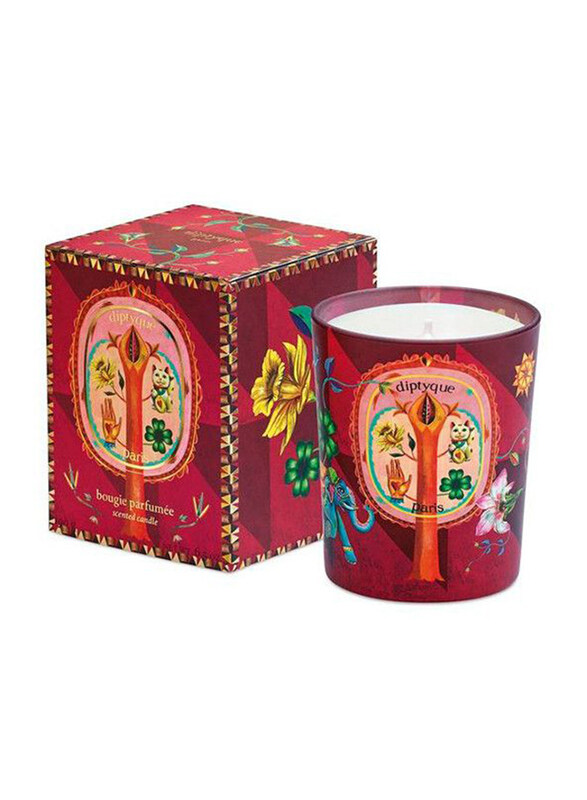 

Diptyque Flora Fortuna Candle, 70gm, Red