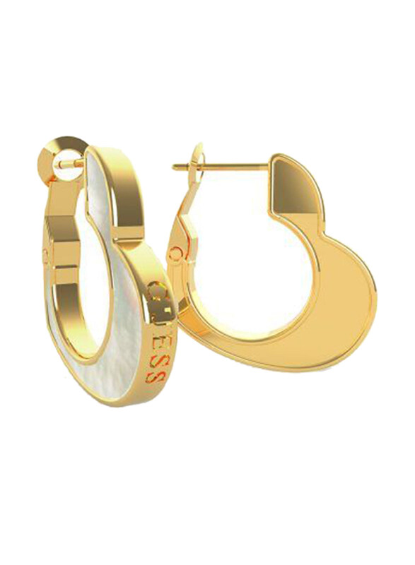 

Guess Gold Sea Hoop Earrings For Women