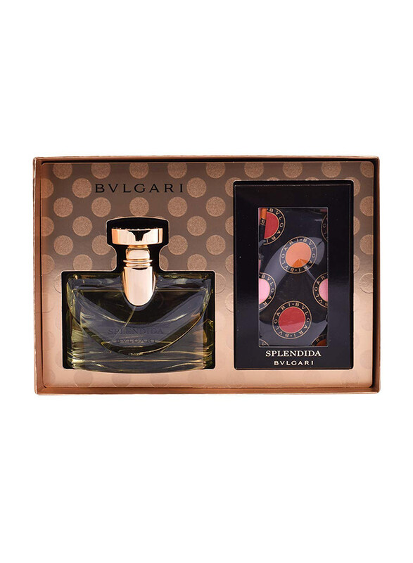 

Bvlgari 2-Piece Splendida Iris D'Or Gift Set for Women, 100ml EDP Perfume, 1 Scarf