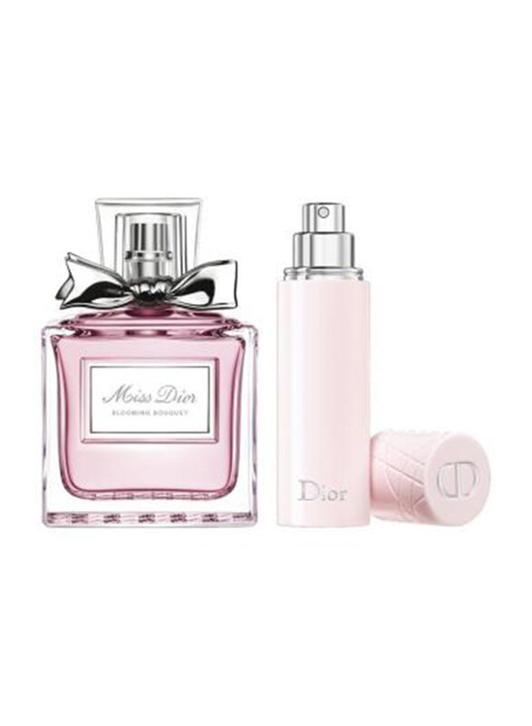 

Christian Dior 2-Piece Miss Dior Blooming Bouquet Gift Set for Women, 100ml EDT Perfume Spray, 10ml EDT Perfume Refillable Spray