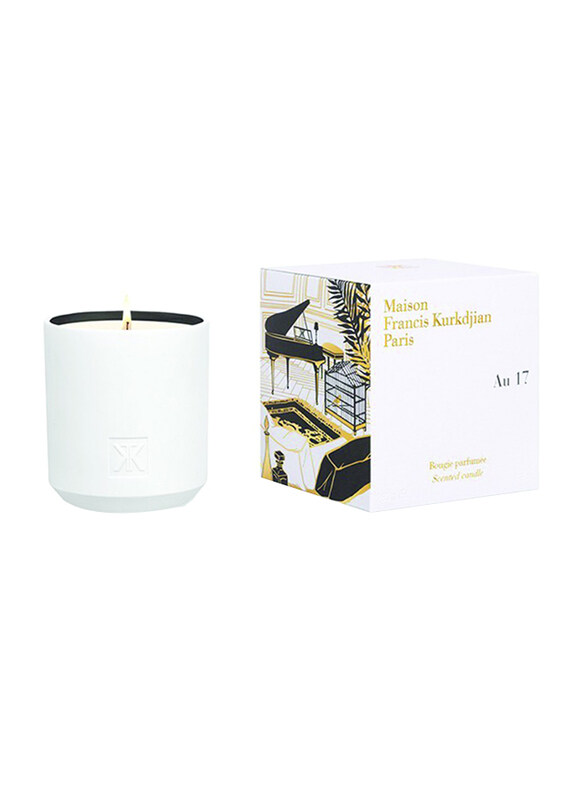 

Maison Francis Kurkdjian Au 17 Candle, 280gm, White/Black