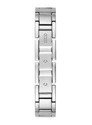 Guess Analog Watch for Women with Stainless Steel Band, Water Resistant, GW0476L1, Silver