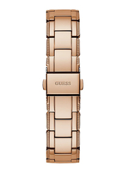 Guess Analog Watch for Women with Stainless Steel Band, Water Resistant, GW0470L3, Rose Gold
