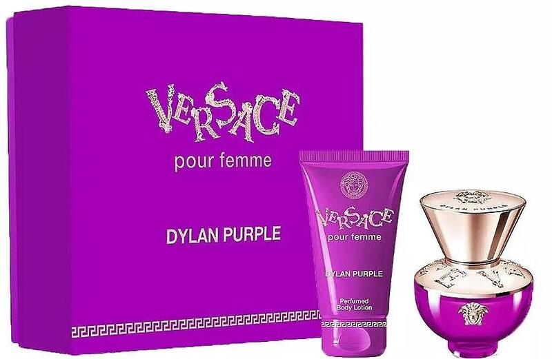 VERSACE DYLAN PURPLE EDP 50ML SET