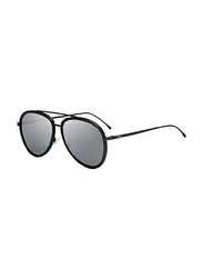 Fendi Aviator Full Rim Black Sunglasses for Women, Grey Lens, FF 0155/S 0DXT4 57-15 140