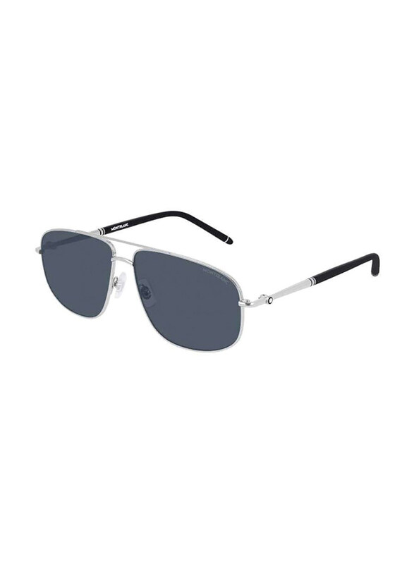 

Mont Blanc Aviator Full Rim Green Sunglasses for Men, Grey Lens, MB0069S-00560