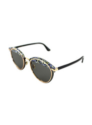 Christian Dior Round Full Rim Grey Sunglasses for Women, Grey Lens, 9N72K 62-15 145