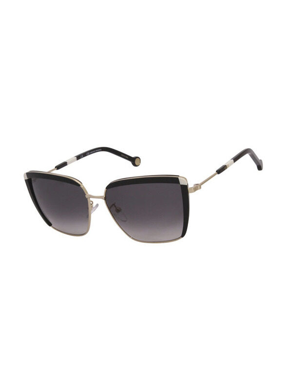 

Carolina Herrera Cat Eye Full Rim Black Sunglasses for Women, Smoke Gradient Lens, SHE148 57-15 0300