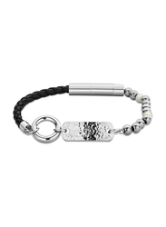Cerruti 1881 Bracelet for Women, Silver/Black